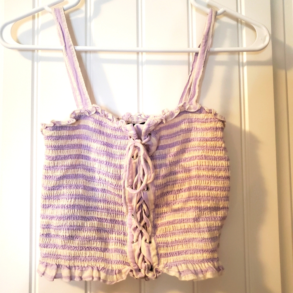 New look smocked top